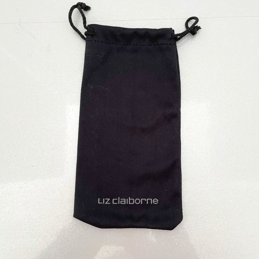 Liz Claiborne Sunglass Pouch Black 6.5 x 3.5